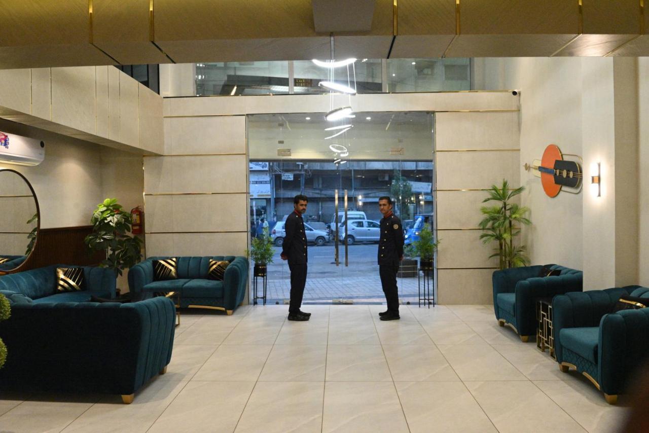 Hotel Pearl Inn Karatschi Exterior foto
